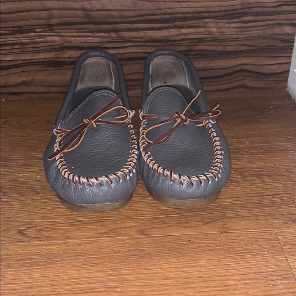Fine stitched Men’s slip on moccasins.